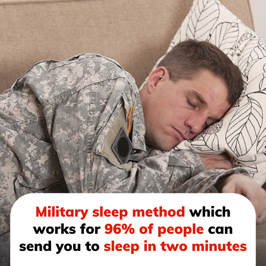 Military sleep method which works for 96% of people can send you to ...