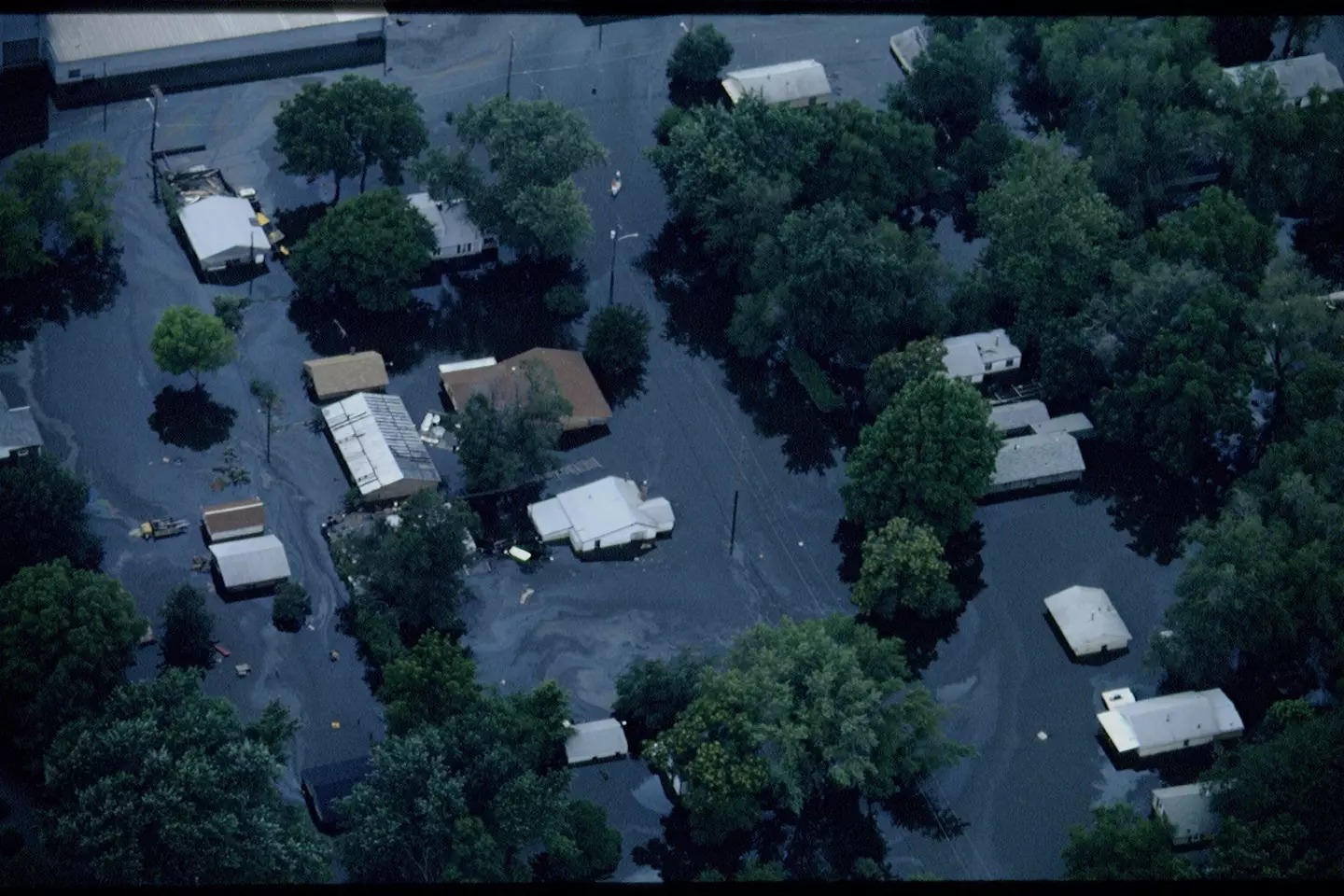 The flood damaged thousands of homes. (Brooks Kraft LLC/Sygma via Getty Images)