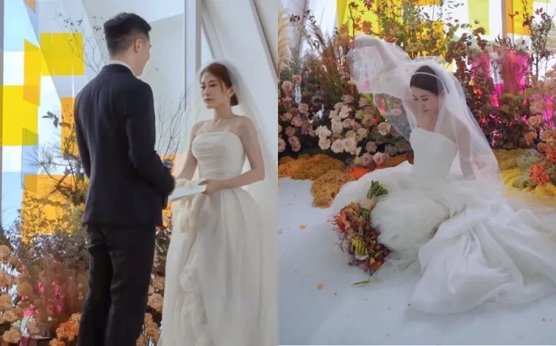 Tieu Da got married after two years of being involved in a scandal (Photo: Hype).
